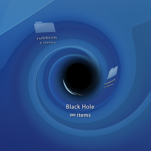 Black Hole on Desktop